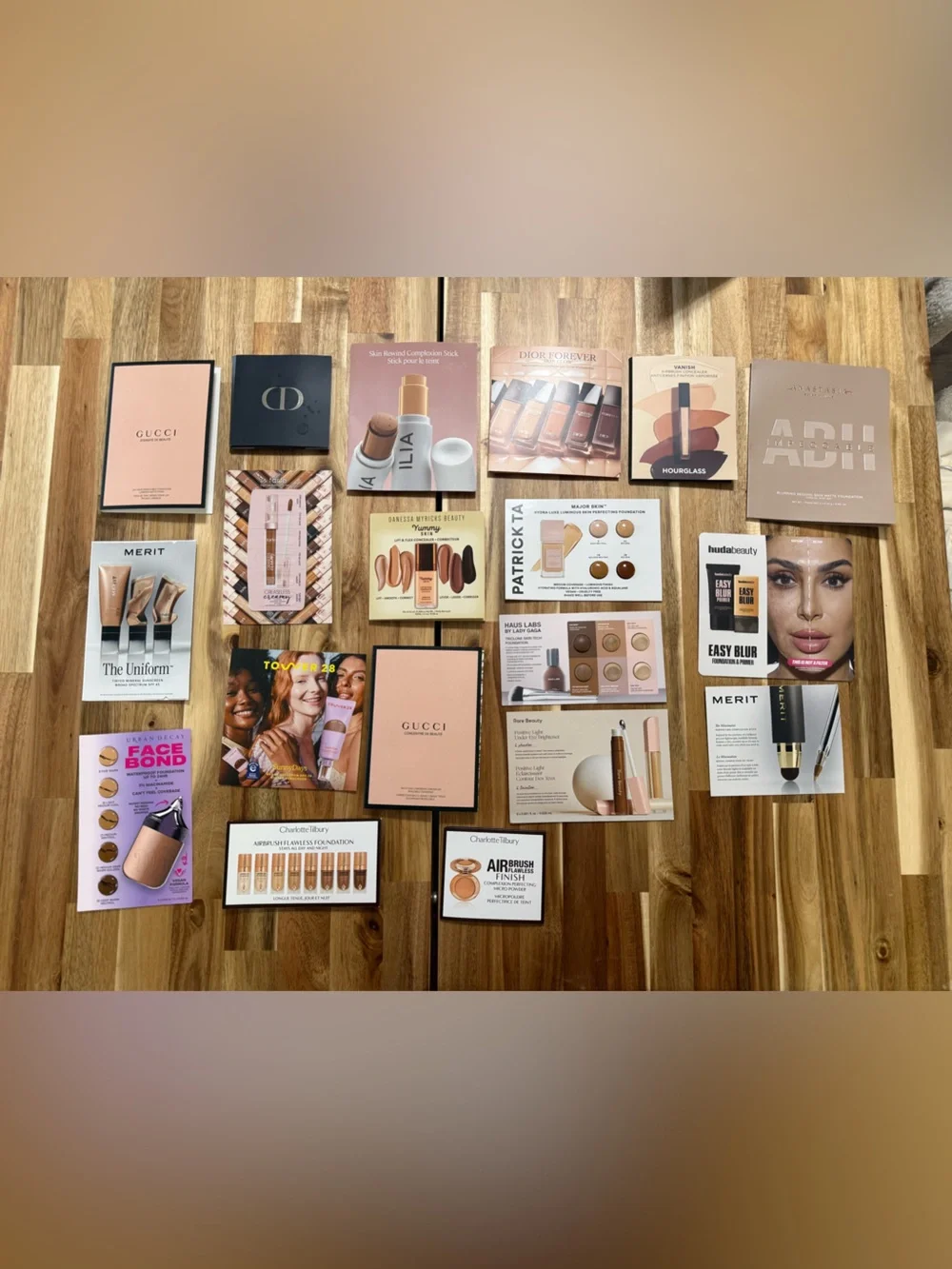 Sephora Lot of 19 Foundation Concealor Complexion Sample Testers Gucci Dior